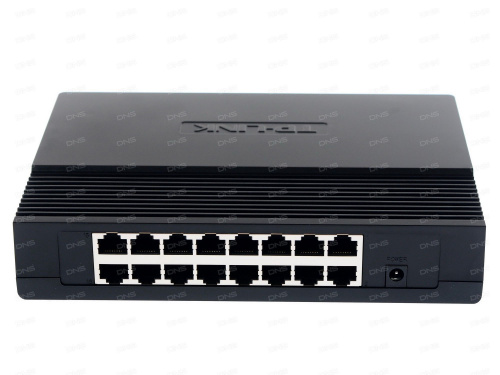 Коммутатор TP-LINK TL-SF1016D 16-port 10/100M Desktop Switch,16 10/100M RJ45 ports, Plastic case фото 2