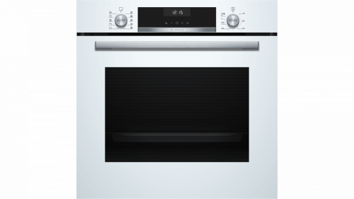 Духовой шкаф Bosch HBG517EW0R (Serie6 / белый / Easy To Clean / телескоп / LED-дисплей / SoftMove / 