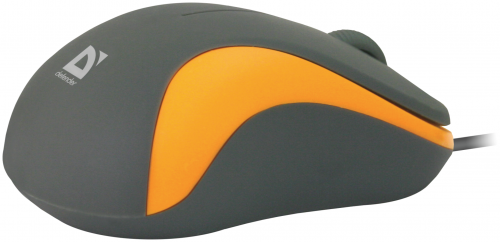 Мышь Defender Accura MS-970, серый+оранжевый,(52971) фото 3