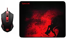 Игровой набор REDRAGON M601BA ,мышь+ковер (78226)