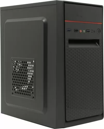 Корпус ExeGate [BAA-107U-AAA450] [БП AAA450 с вент. 8см], 1*USB+2*USB3.0, аудио, черный (EX283063RUS