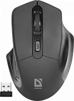 Мышь беспроводная Defender Datum MB-345,чёрный,(52345)