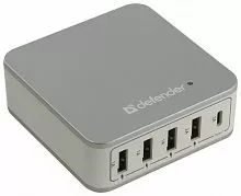 СЗУ Defender UPA-50 4 USB+Type C (83538)