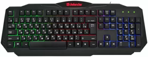Клавиатура  Defender Ultra HB-330L Ru (подсветка), USB (45330)