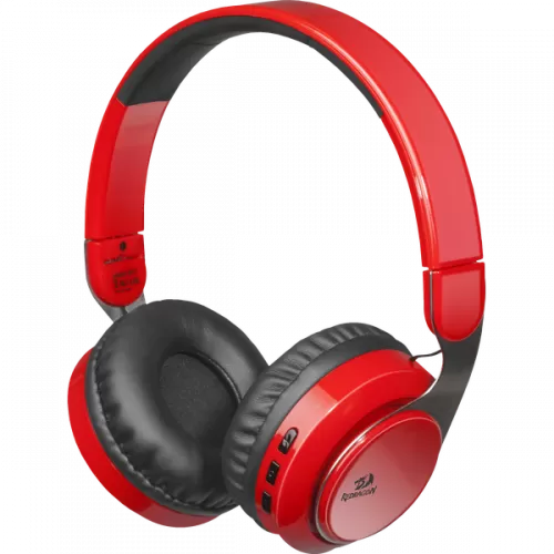 Беспроводная гарнитура Redragon Sky R Bluetooth красная (64211)