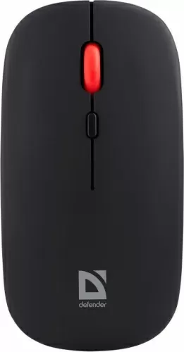 Мышь беспроводная Defender Virtual MB-635,чёрный,(52635) бесшумн.