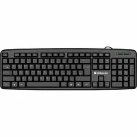 Клавиатура  Defender Astra HB-588 Ru (чёрный), USB (45588)