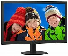 Монитор 21,5" Philips 223V5LHSB2 LED-подсветка, 1920x1080, яркость 200 кд/м2, контрастность 10 000 0